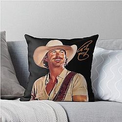Riley Green - Vintage Throw Pillow