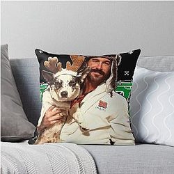 All I Want For Christmas Is Riley Green Throw Pillow
