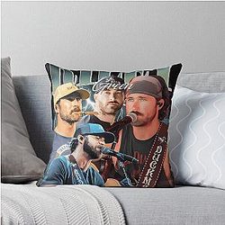 Riley Green Concert Throw Pillow