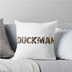 Riley Green Duckman Throw Pillow