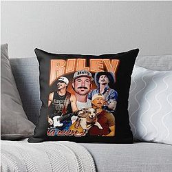 Psychedelic 90's Riley Green Essential T-Shirt Pillow
