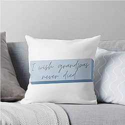 I Wish Grandma's Never Died - Riley Green Throw Pillow