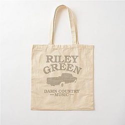 Riley Green Merch Cotton Tote Bag