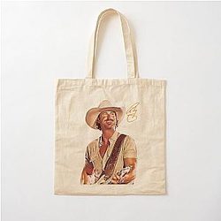 Riley Green - Vintage Cotton Tote Bag