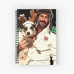 All I Want For Christmas Is Riley Green Spiral Notebook