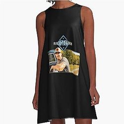 Riley Green Legend Singer Concert 2025 A Line Dress