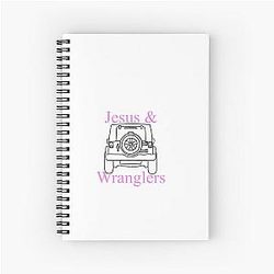 Jesus and Wranglers Riley Green Notebook