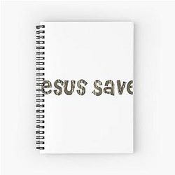 Jesus Saves Riley Green Notebook