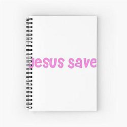 Jesus Saves Riley Green Notebook