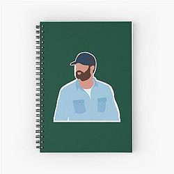 Riley Green Different 'Round Here Spiral Notebook