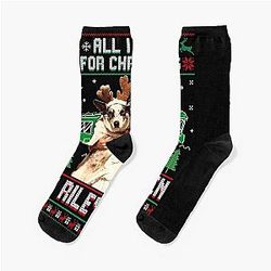 All I Want for Christmas Is Riley Green Christmas Socks