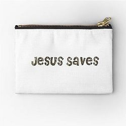 Jesus Saves Riley Green Pouch