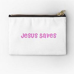 Jesus Saves Riley Green Pouch