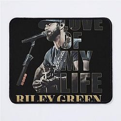 Riley Green Love of My Life Country Music T-Shirt Vintage Western Graphic Tee Mouse Pad
