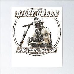 Riley Green merchandise poster