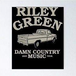 Riley Green Merchandise Poster