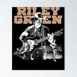 Riley Green Merch Poster
