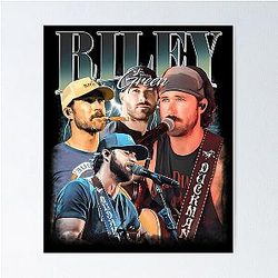 Riley Green Singer Concert Poster