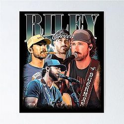 Riley Green Singer Concert Poster