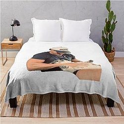 Riley Green Pup Throw Blanket