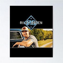 Riley Green Legend Singer Concert Poster 2025