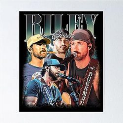 Riley Green Concert Poster 2025