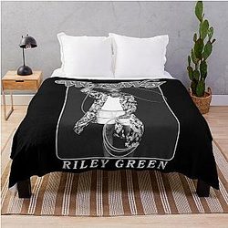 Riley Green merchandise throw blanket