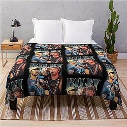 Riley Green Singer Concert 2025 Throw Blanket
