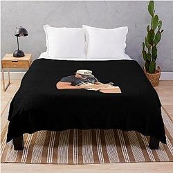 Riley Green Pup Classic Throw Blanket