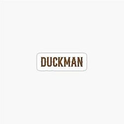 Riley Green Duck Man Sticker