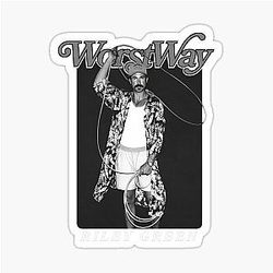 Riley Green Merchandise Sticker