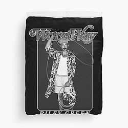 Riley Green Merch Duvet Cover