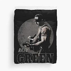 Riley Green Merch Duvet Cover