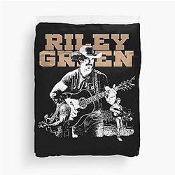 Riley Green Merch Duvet Cover