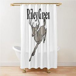 Riley Green Merch Shower Curtain