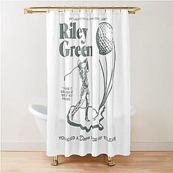 Riley Green Merch Shower Curtain