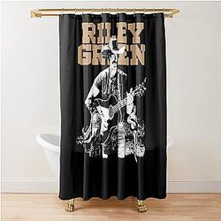 Riley Green Merch Shower Curtain