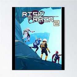 Music Vintage Risk of Rain Poster