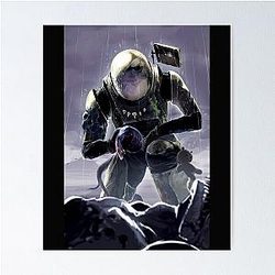 Commando Risk of Rain 2 Metal Print Poster