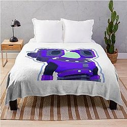 Risk of Rain 2 Fan Art and Merchandise Throw Blanket
