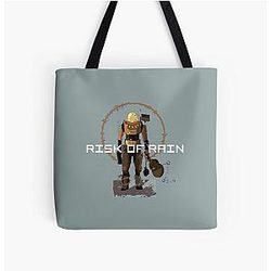 Risk of Rain 2 Game Huntress All Over Print Tote Bag