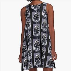 Commando Risk of Rain 2 Metal Print Dress