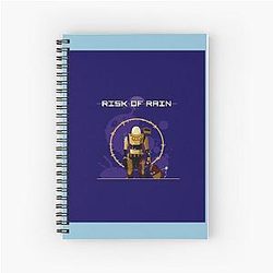 Risk Of Rain 2       Trends Graphic Spiral Notebook
