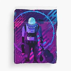 Commando - Risk of Rain Duvet Cover