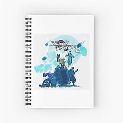 Risk of Rain 2 Classic Poster Spiral Notebook