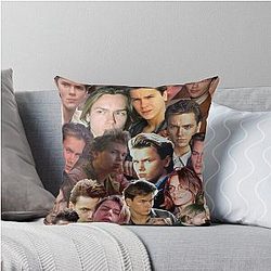 River Phoenix Photo Throw Pillow