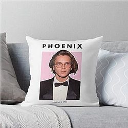 River Phoenix Madras 1970 Throw Pillow