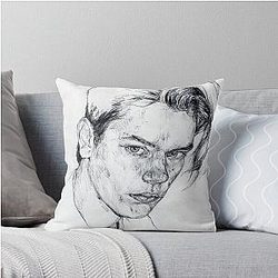 River Phoenix Throw Pillow
