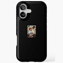 River Phoenix with Dog iPhone Case