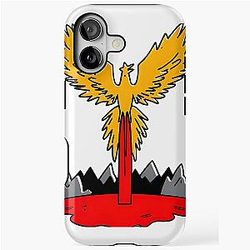 Blood River Phoenix iPhone Case